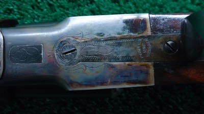 ENGRAVED HUNTER ARMS/L.C. SMITH IDEAL GRADE 12 GAUGE SHOTGUN - Image 9 of 21