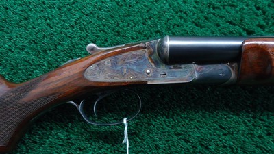 ENGRAVED HUNTER ARMS/L.C. SMITH IDEAL GRADE 12 GAUGE SHOTGUN
