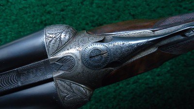 FRANCOTTE 12 GAUGE SIDE BY SIDE SHOTGUN - Image 11 of 25