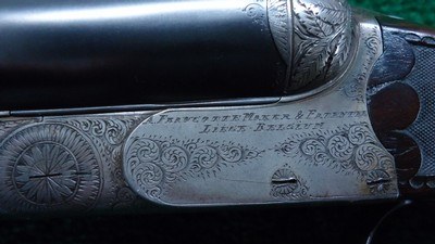 FRANCOTTE 12 GAUGE SIDE BY SIDE SHOTGUN - Image 9 of 25