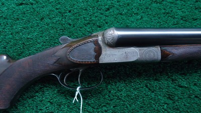 FRANCOTTE 12 GAUGE SIDE BY SIDE SHOTGUN