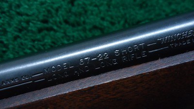 WINCHESTER MODEL 67 BOLT ACTION SS RIFLE CAL 22 - Image 6 of 16
