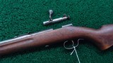 WINCHESTER MODEL 67 BOLT ACTION SINGLE SHOT RIFLE IN 22 CAL - 2 of 22