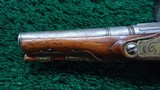 ENGRAVED EUROPEAN FLINTLOCK POCKET PISTOL WITH FIGURAL “MOOR’S HEAD” CARVED POMMEL - 10 of 15