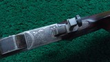 ENGRAVED GERMAN FALLING BLOCK STALKING RIFLE - 10 of 25