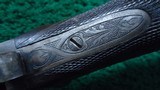 ENGRAVED GERMAN FALLING BLOCK STALKING RIFLE - 13 of 25