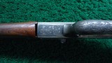 ENGRAVED GERMAN FALLING BLOCK STALKING RIFLE - 11 of 25