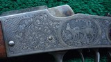 ENGRAVED GERMAN FALLING BLOCK STALKING RIFLE - 8 of 25