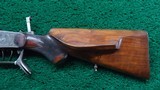 ENGRAVED GERMAN FALLING BLOCK STALKING RIFLE - 21 of 25