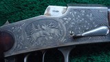 ENGRAVED GERMAN FALLING BLOCK STALKING RIFLE - 9 of 25
