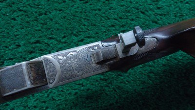 ENGRAVED GERMAN FALLING BLOCK STALKING RIFLE - Image 10 of 25