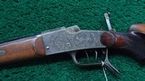 ENGRAVED GERMAN FALLING BLOCK STALKING RIFLE - 2 of 25