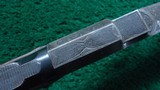 ENGRAVED GERMAN FALLING BLOCK STALKING RIFLE - 12 of 25