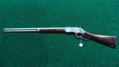 MAINE STATE PRISON MARKED WINCHESTER MODEL 1873 RIFLE CHAMBERED FOR 44 WCF - Image 22 of 24