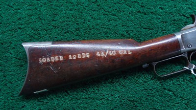MAINE STATE PRISON MARKED WINCHESTER MODEL 1873 RIFLE CHAMBERED FOR 44 WCF - Image 21 of 24