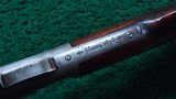 MAINE STATE PRISON MARKED WINCHESTER MODEL 1873 RIFLE CHAMBERED FOR 44 WCF - 8 of 24