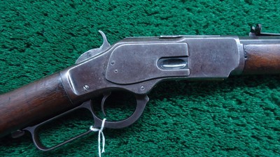 SCARCE WINCHESTER MODEL 1873 SHORT RIFLE IN 44 WCF