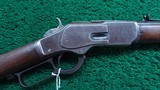 SCARCE WINCHESTER MODEL 1873 SHORT RIFLE IN 44 WCF - 1 of 24