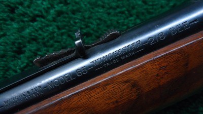 WINCHESTER MODEL 65 RIFLE CHAMBERED IN 218 BEE - Image 6 of 20