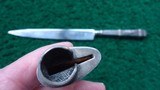 *Sale Pending* - FINE ARGENTINIAN GAUCHO KNIFE WITH SCABBARD - 13 of 14