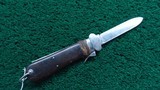WW2 1939-1945 GERMAN PARATROOPER GRAVITY KNIFE - 2 of 8