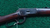 WINCHESTER MODEL 1892 RIFLE IN CALIBER 38 WCF