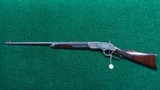 DELUXE 1ST MODEL 1873 WINCHESTER RIFLE IN 44 WCF - 23 of 24