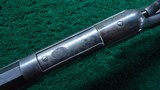 DELUXE 1ST MODEL 1873 WINCHESTER RIFLE IN 44 WCF - 10 of 24