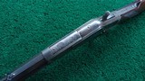 DELUXE 1ST MODEL 1873 WINCHESTER RIFLE IN 44 WCF - 4 of 24