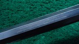 DELUXE 1ST MODEL 1873 WINCHESTER RIFLE IN 44 WCF - 6 of 24