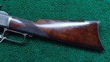 DELUXE 1ST MODEL 1873 WINCHESTER RIFLE IN 44 WCF - 20 of 24