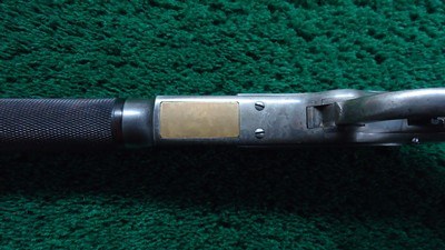 DELUXE 1ST MODEL 1873 WINCHESTER RIFLE IN 44 WCF - Image 11 of 24