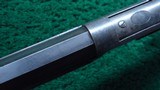 DELUXE 1ST MODEL 1873 WINCHESTER RIFLE IN 44 WCF - 12 of 24