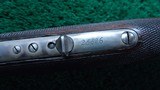 DELUXE 1ST MODEL 1873 WINCHESTER RIFLE IN 44 WCF - 18 of 24