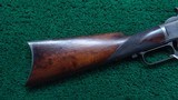 DELUXE 1ST MODEL 1873 WINCHESTER RIFLE IN 44 WCF - 22 of 24