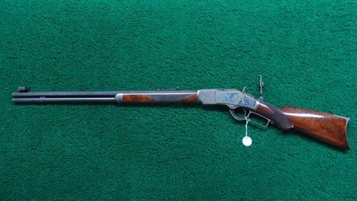 SPECIAL ORDER WINCHESTER MODEL 1873 PISTOL GRIP DELUXE RIFLE CHAMBERED IN 38 WCF - Image 24 of 25