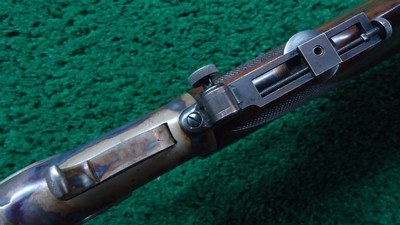 SPECIAL ORDER WINCHESTER MODEL 1873 PISTOL GRIP DELUXE RIFLE CHAMBERED IN 38 WCF - Image 8 of 25