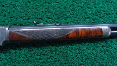 SPECIAL ORDER WINCHESTER MODEL 1873 PISTOL GRIP DELUXE RIFLE CHAMBERED IN 38 WCF - Image 5 of 25
