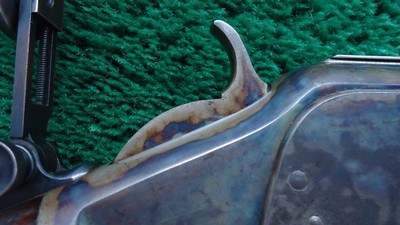 SPECIAL ORDER WINCHESTER MODEL 1873 PISTOL GRIP DELUXE RIFLE CHAMBERED IN 38 WCF - Image 15 of 25