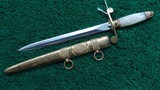 RARE PRE-WW2 1920S-1930S ROMANIAN ARMY OFFICER'S DAGGER - 3 of 10
