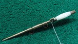 RARE PRE-WW2 1920S-1930S ROMANIAN ARMY OFFICER'S DAGGER - 5 of 10