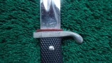 WW2 GERMAN ENLISTED DRESS BAYONET W/ SCABBARD - 6 of 9