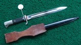 WW2 GERMAN ENLISTED DRESS BAYONET W/ SCABBARD - 4 of 9
