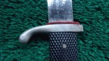 WW2 GERMAN ENLISTED DRESS BAYONET W/ SCABBARD - 5 of 9