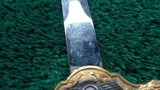 SPANISH AIRFORCE OFFICER DAGGER - 9 of 10