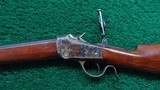 WINCHESTER MODEL 1885 LOW WALL RIFLE CHAMBERED FOR 25-20 SS - 2 of 25