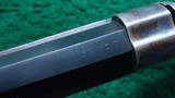WINCHESTER MODEL 1885 LOW WALL RIFLE CHAMBERED FOR 25-20 SS - 6 of 25