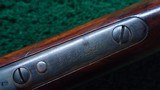 WINCHESTER MODEL 1885 LOW WALL RIFLE CHAMBERED FOR 25-20 SS - 19 of 25