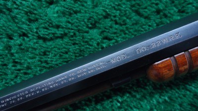 WINCHESTER MODEL 90 RIFLE IN CALIBER 22 WRF - Image 6 of 18