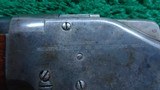 RARE SHARPS BORSCHARDT MODEL 1878 SHORT RANGE RIFLE - 8 of 25